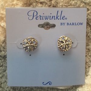 Starfish Button Earrings