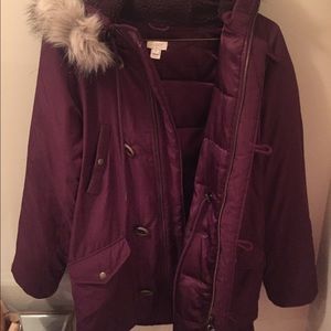 J. Crew down jacket