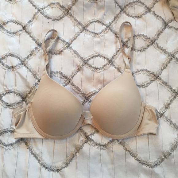 Beige VS PINK Bra