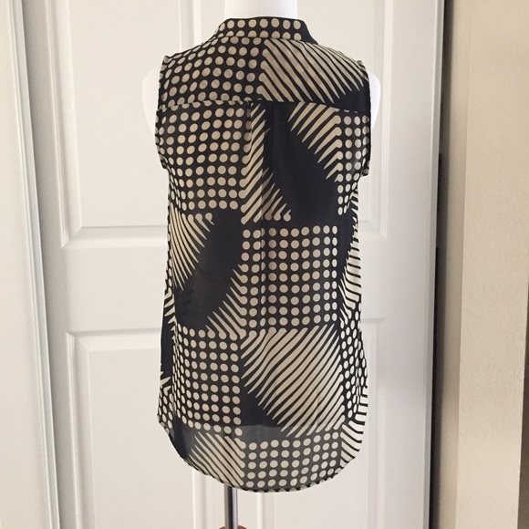 SOLD.Banana Republic mixed polka-dot print size xs - Picture 2 of 4