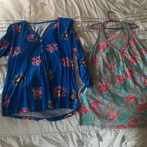 LILLY PULITZER BUNDLE -- Cotton shirts