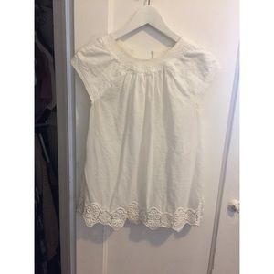White Madewell blouse
