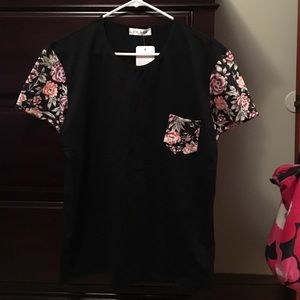 Men's floral t shirt
