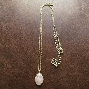 Pale Pink Kira Necklace Kendra Scott