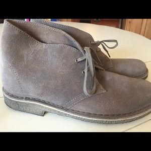 Flash Sale! Clarks Suede Ankle Boots
