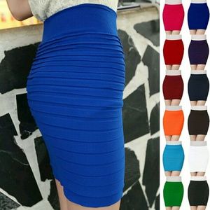 Stretchable skirt