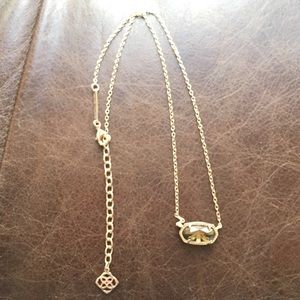 Rose Gold Kendra Scott Elisa Necklace