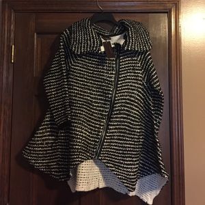 Cute & Cozy Asymmetrical Zip-Up Cardigan