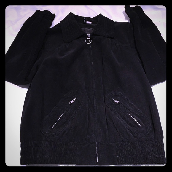 H&M Black Corduroy Jacket
