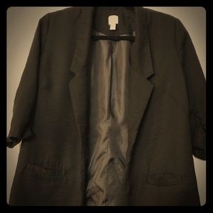 Size 12 LC Lauren Conrad 3/4 Black Blazer