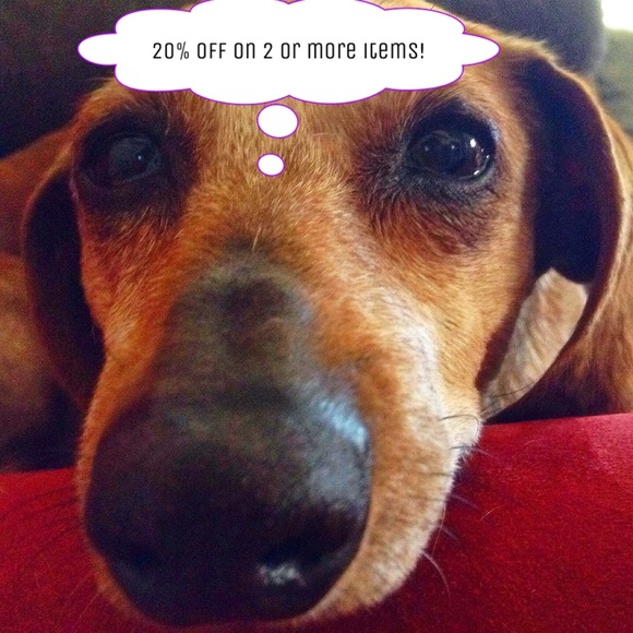 Titi the doxie girl says: 20% off bundles!