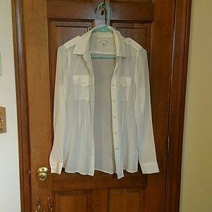 Banana Republic buttoned-down blouse