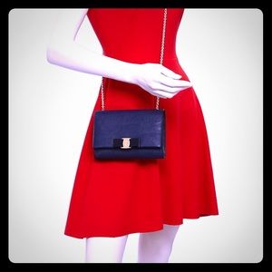 Salvatore Ferragamo miss vara cross body bag