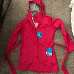 Pick Columbia rain jacket
