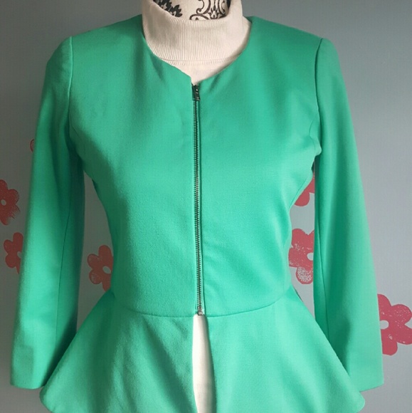 New York and Company Peplum Blazer