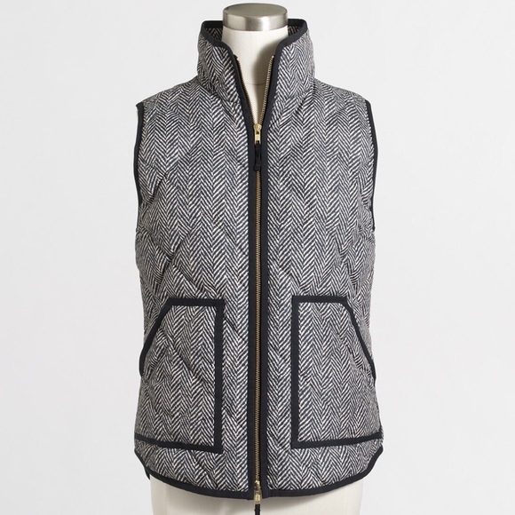 J Crew Quilted Puffer Vest
