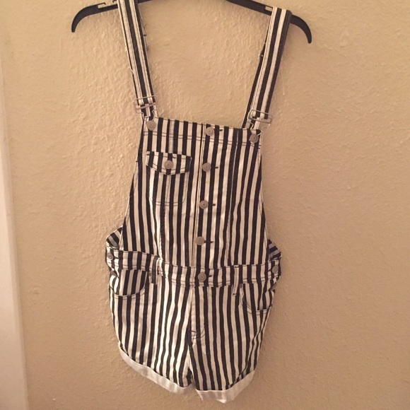 Black and white overalls!