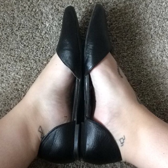 Leather Steve Madden Flats