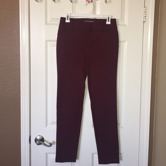 Michael Kors Burgundy Dress Pants