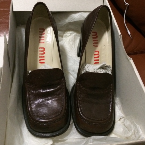 Miu Miu Modest Heels