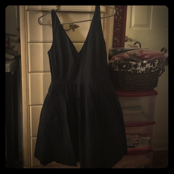 Navy Blue J. Crew Dress