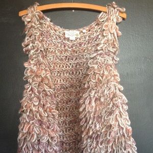 Funky knit vest