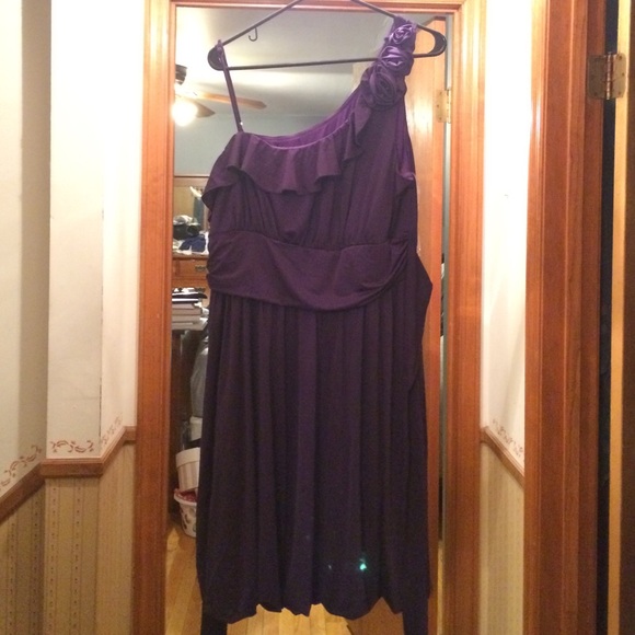 3X NWT Speechless Asymmetrical Purple Dress