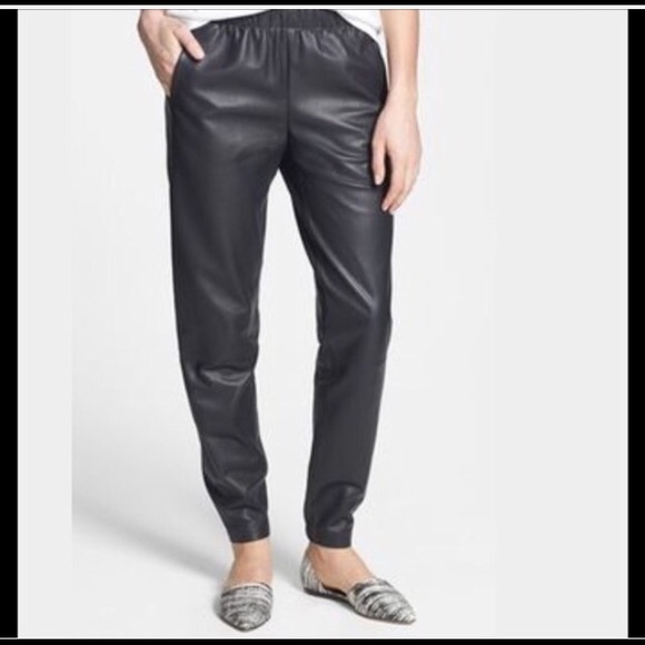 Vince leather pants