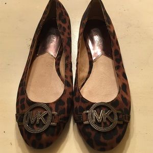 Michael Kors Cheetah Print Mocassins