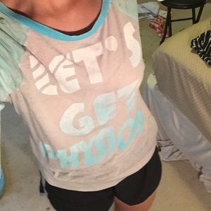 Light work out shirt