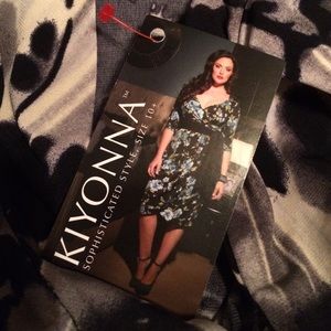 2X NWT Kiyonna Wrap Dress