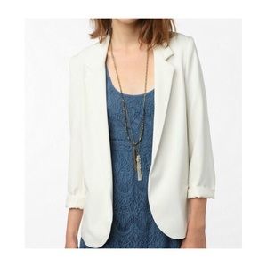Urban outfitters white blazer