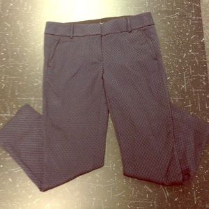 LOFT Marisa Skinny Fit Fish scale Print Pants