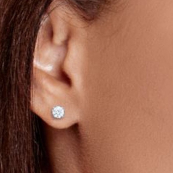 FEW LEFT 🎉BEST SELLER 2.0Ct 14K White Gold Studs - Picture 7 of 8