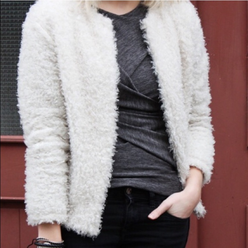 H&M Fuzzy Cardigan
