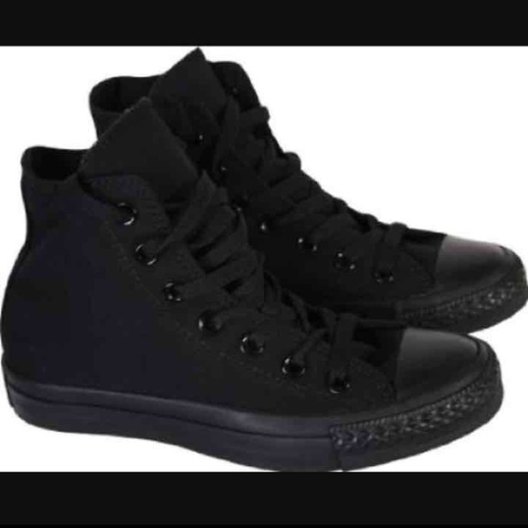 Black High Top Converse
