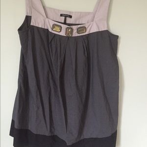 Daisy Fuentes Sequined Tank