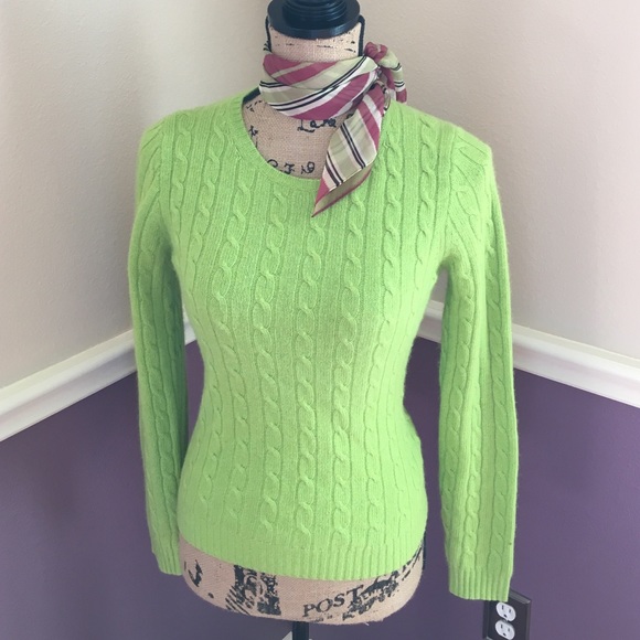 J. CREW Cashmere Blend Sweater