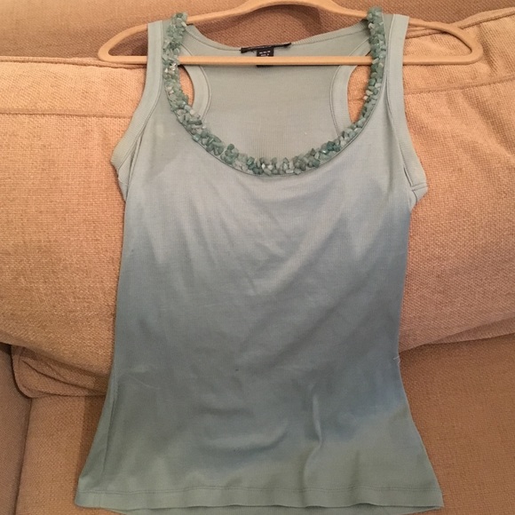Kenneth Cole beaded tank top