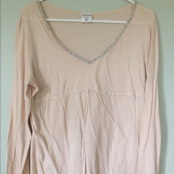 Motherhood Maternity XL peasant top