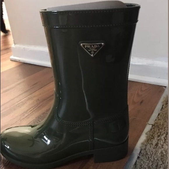 prada rain boots