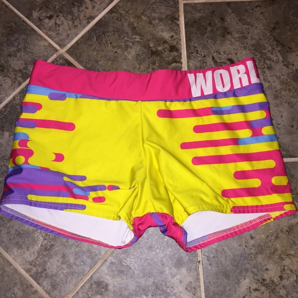 World Cup cheerleading practice shorts