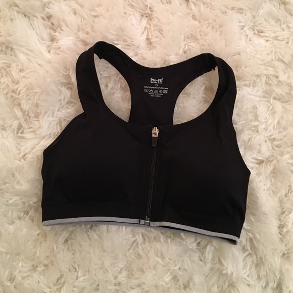 Sports Bra w/ front zipper