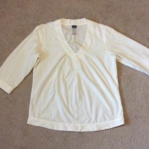 Patagonia v neck blouse