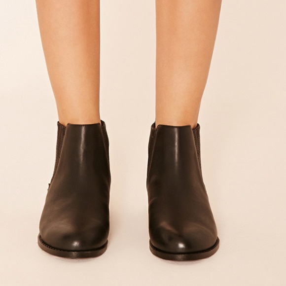 Faux Leather Chelsea Boots - Picture 2 of 4