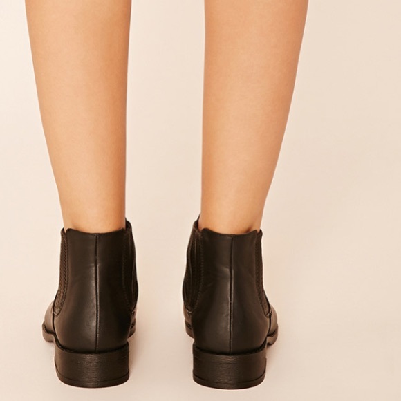 Faux Leather Chelsea Boots - Picture 3 of 4