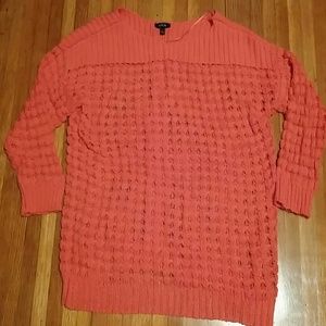 Coral super soft sweater