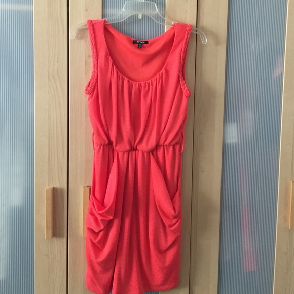Orange dress size small