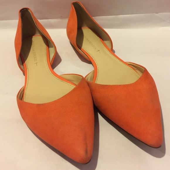 Banana Republic Shoes - Banana republic women's shoe Orange size 9.5M