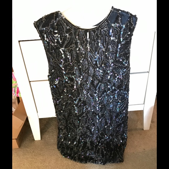 Gorgeous Sequin Inaugural Sequin Dress Huge Sale - Picture 1 of 4